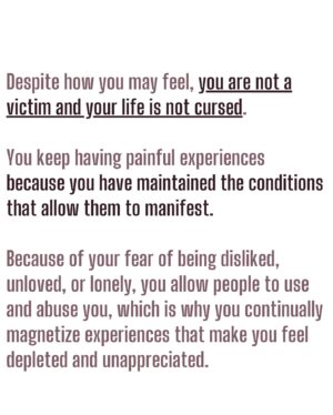 Andrea Bordeaux Instagram - Some of y’all don’t want to hear this, but whatever you’re experiencing in your life is what you’ve chosen. 

Understanding this harsh truth is what separates victims from sovereign, conscious creators. Everyone is a conscious creator, but those with the victim mentality have chosen to outsource their power.

You feel used because you’re the ATM of your family, but you’re too afraid of conflict, so you seethe with bitterness and a depleted bank account.

You hate that he doesn’t keep his word but you keep giving him your precious energy, which drains you and makes you feel crazy and insecure.

You despise your job and are so numbed out by your lack of purpose that you spend your free time eating your feelings, binging mindless tv, and scrolling your life away on social media.

You tell yourself you don’t want this life, but your actions say otherwise, which is why nothing ever changes for you.

It’s easier to blame capitalism, racism, patriarchy, family, or any other external force that you’ve been conditioned to see as powerful, because it’s unbearably painful to look in the mirror and admit that your life is your creation.

You’d rather abdicate your power because power is terrifying to someone who is conditioned with a victim consciousness.

The Goddess is the Supreme Creatrix and takes full responsibility for her creation. As the embodiment of Her, you have the same power and responsibility available to you if you want to upgrade your consciousness and life.

If you're ready to stop being the cause of your own suffering, then it's time to get HONEST with yourself about how you came to this place in your life, beginning first with understanding that you've said 'Yes' to all of it.

Ask yourself: "If I hate the way this feels, why am I choosing it? What would my life look like if I chose something different? Who do I want to be and how does SHE show up daily?"

Then start showing up as her.

If you need help finding clarity and beginning the process of this beautiful transformation, I'm here to support you.

DM me a bit of your current story, and I'll share some insight to help you reorient to the path that is going to bring about beautiful change for you.🌹