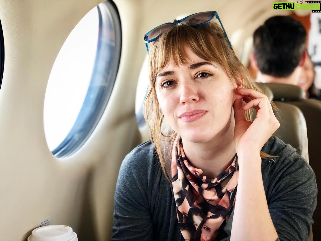 Andrea Bowen - 2.8K Likes - Here’s a picture of me making the choice to hold onto my earlobe while having my picture taken. I did a lot of bold things on this day, including repelling down a mountain, and yet this was definitely my bravest moment.