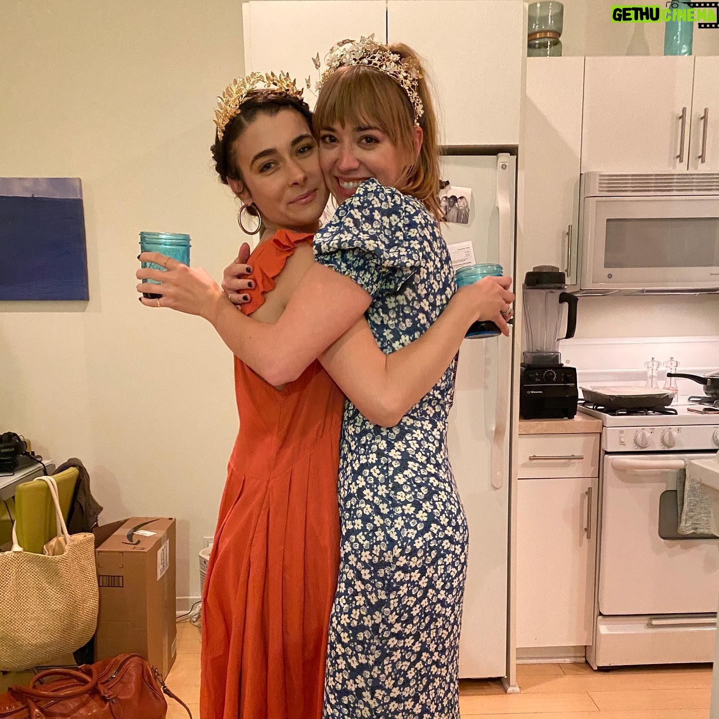 Andrea Bowen - 3K Likes - Happy birthday to @allisonpaigen. I’ll keep it simple and just say that while it has never been hard to celebrate all of the things that make you the unique and glorious person you are, you only make it easier to do so with each passing year and I only grow prouder and prouder to be your friend.
No one loves a series of photos more than @allisonpaigen so here is a collection of pictures from over the years ending with a priceless one of us as lil’ 21 year olds taken with an actual camera.