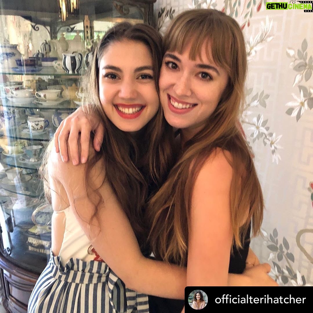 Andrea Bowen - 9K Likes - Reposting from my cutie 2nd mama. Man oh man do I adore her and look at her brilliant and beautiful daughter, @iamemersontenney who is out conquering the world. So grateful for our special bond, @officialterihatcher. Such a happy day! 💗
Posted @withrepost • @officialterihatcher Sandwiched by two of the best daughters in the world! It is hard for me to put into words how much I cherished this long overdue reunion. I am forever grateful for our memories together and many moments filled with laughter, support, creativity and love! I will always be there for both of you. So proud! Wow...just so happy to be a part of these amazing ladies lives!!!!!
We missed you @jamesdentonofficial #lucky #grateful #friendship #momlife #fourthofjuly #poolparty #cookout #nothingdesperateaboutthis