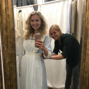Andrea Brooks Instagram - As promised! Nine years of fittings with @barbaragregusova! It took a while to dig up all these pictures but I managed to find them all! 🥼👗2022 2021 2020 2019 2018 2017 2016 2015 2014 🤳🧥 #hearties #season10letsgo (fun fact: I only wore the corset in season 2) *Update! Season 2 was technically not Barbara but it sure feels like she’s been here all along*