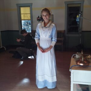 Andrea Brooks Instagram - Overjoyed because 📣 season 11(!!) of When Calls the Heart officially has an air date! April 7th, 9pm on @hallmarkchannel. Faith’s journey started long ago on this show, and it takes an unexpected turn this season! 🤔 That’s all I’ll say for now! See you back on the prairie, friends! 🫶🏻 #hearties