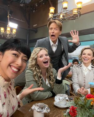 Andrea Brooks Instagram - Swipe for the many faces of @jackwagnerofficial. Another season 10 throwback.