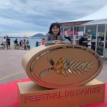 Andrea Kevichusa Instagram - Une fille à Cannes.🌷