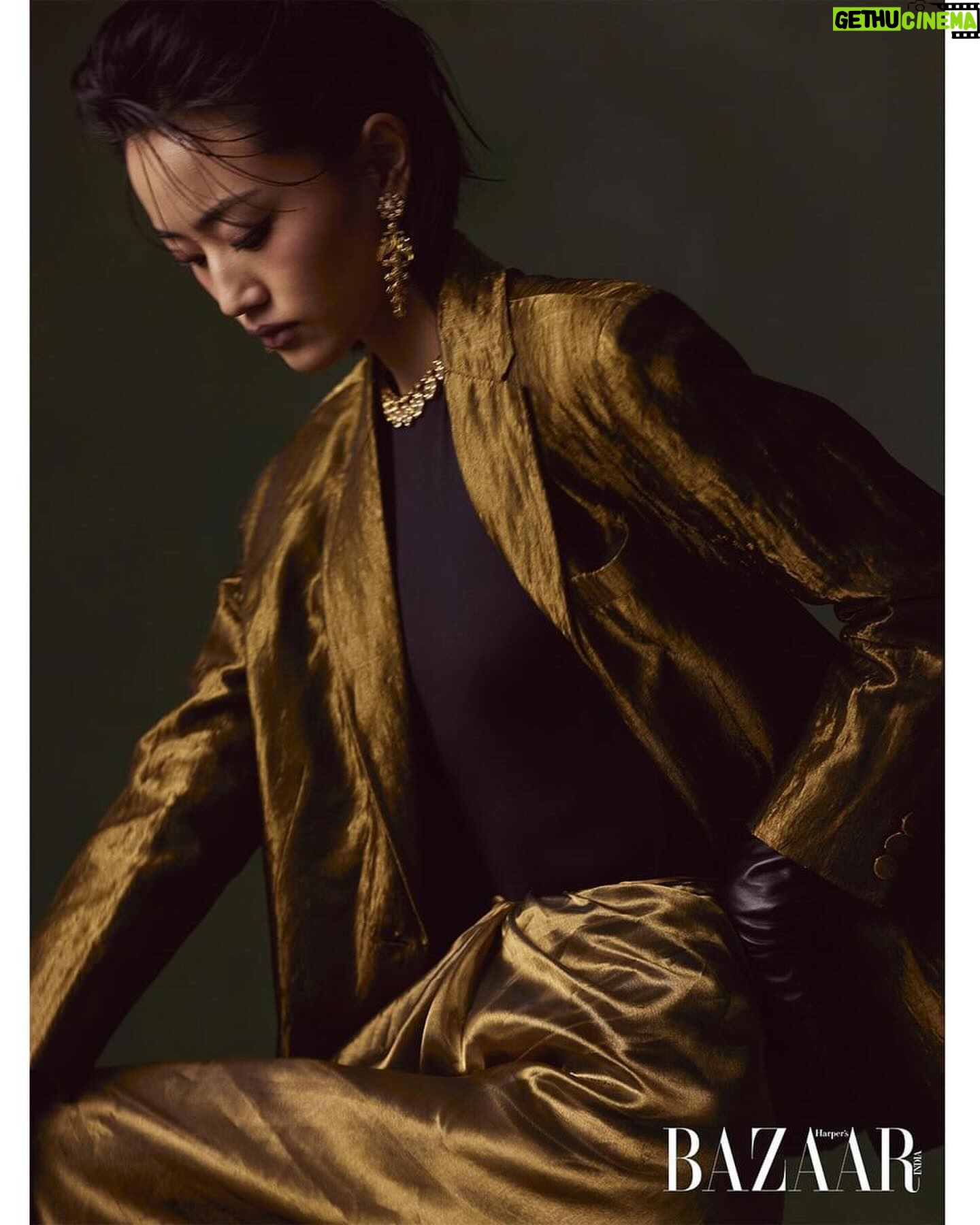 Andrea Kevichusa Instagram - Harper’s Bazaar India. - Special thanks to the stellar team.🧡 Photographed by Anubhav Sood (@anubhav_sood). Styled by Moumita Sarkar (@heysarkar). Model: Andrea Kevichusa (@andreakevichusa) at Anima Creative Management (@animacreatives). Hair: Lalngaihzuali Sailo (@___her.vision___ ) Makeup: Aien Ozukum (@yin.aien) Fashion assistants: Jaishree Chhabra (@jaishreechhabra) and Kanika Singh (@kanika.singh.545). Production: Go Productions (@goproductions.in). Set Design: PropAdda (propadda.me)
