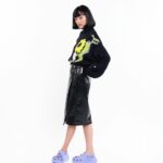 Andrea Kevichusa Instagram - Kevichusa believes that her decision to enter the industry was bolstered by the fact that she and her parents have always been on the same page about her career choice. “We were all initially apprehensive about it (modelling), and gradually, they considered it a full-time job for me. While my younger self always leaned more towards academics, my parents naturally thought that was what I should continue with. But, I saw modelling as an opportunity to grow and better myself. The more I did it, the more I grew to love it. I understood in what ways I was growing as a person.” Andrea is wearing a printed ribbed sweater, leather skirt, both by @hm; gold plated brass earrings by @misho_designs; textured ring (part of a set) by @radhikaagrawalstudio; ‘Classic Crush’ clog and jibbitz by @crocs #AndreaKevichusa #GraziaIndia #Magazine #DigitalCover #Bollywood #Actress #Andrea