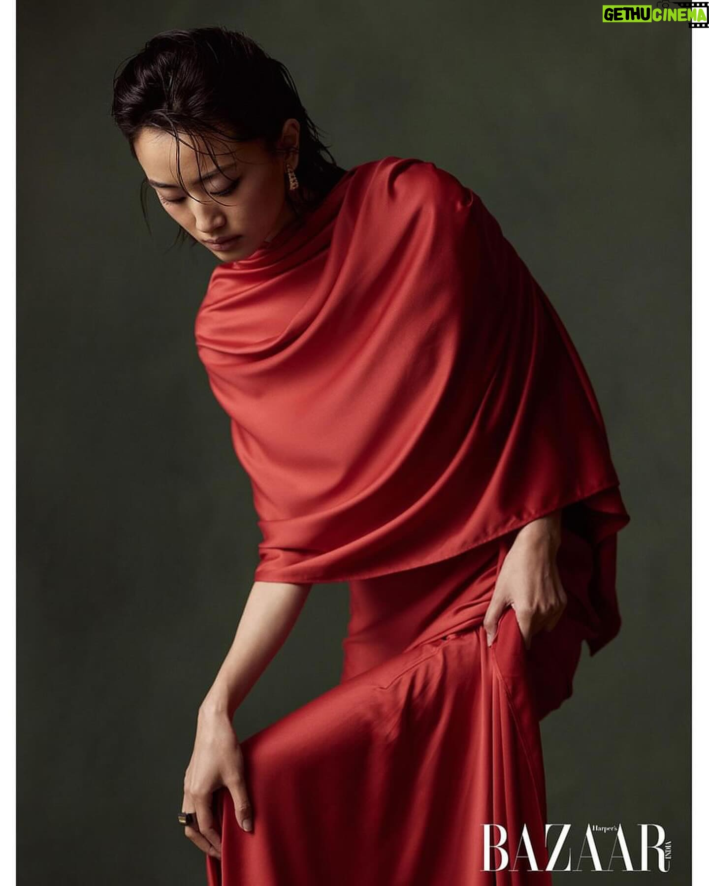 Andrea Kevichusa Instagram - Harper’s Bazaar India. - Special thanks to the stellar team.🧡 Photographed by Anubhav Sood (@anubhav_sood). Styled by Moumita Sarkar (@heysarkar). Model: Andrea Kevichusa (@andreakevichusa) at Anima Creative Management (@animacreatives). Hair: Lalngaihzuali Sailo (@___her.vision___ ) Makeup: Aien Ozukum (@yin.aien) Fashion assistants: Jaishree Chhabra (@jaishreechhabra) and Kanika Singh (@kanika.singh.545). Production: Go Productions (@goproductions.in). Set Design: PropAdda (propadda.me)