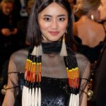 Andrea Kevichusa Instagram - Cannes Film Festival, ‘23. Premiere of May December, directed by Todd Haynes. Honoured and thrilled to have been given the opportunity to represent Nagaland!! Cannes was such a beautiful experience and I am extremely grateful I could attend. @nfdcindia Thank you for the opportunity! Dress: @studiomoonray Styled by @edwardlalrempuia @asulkr