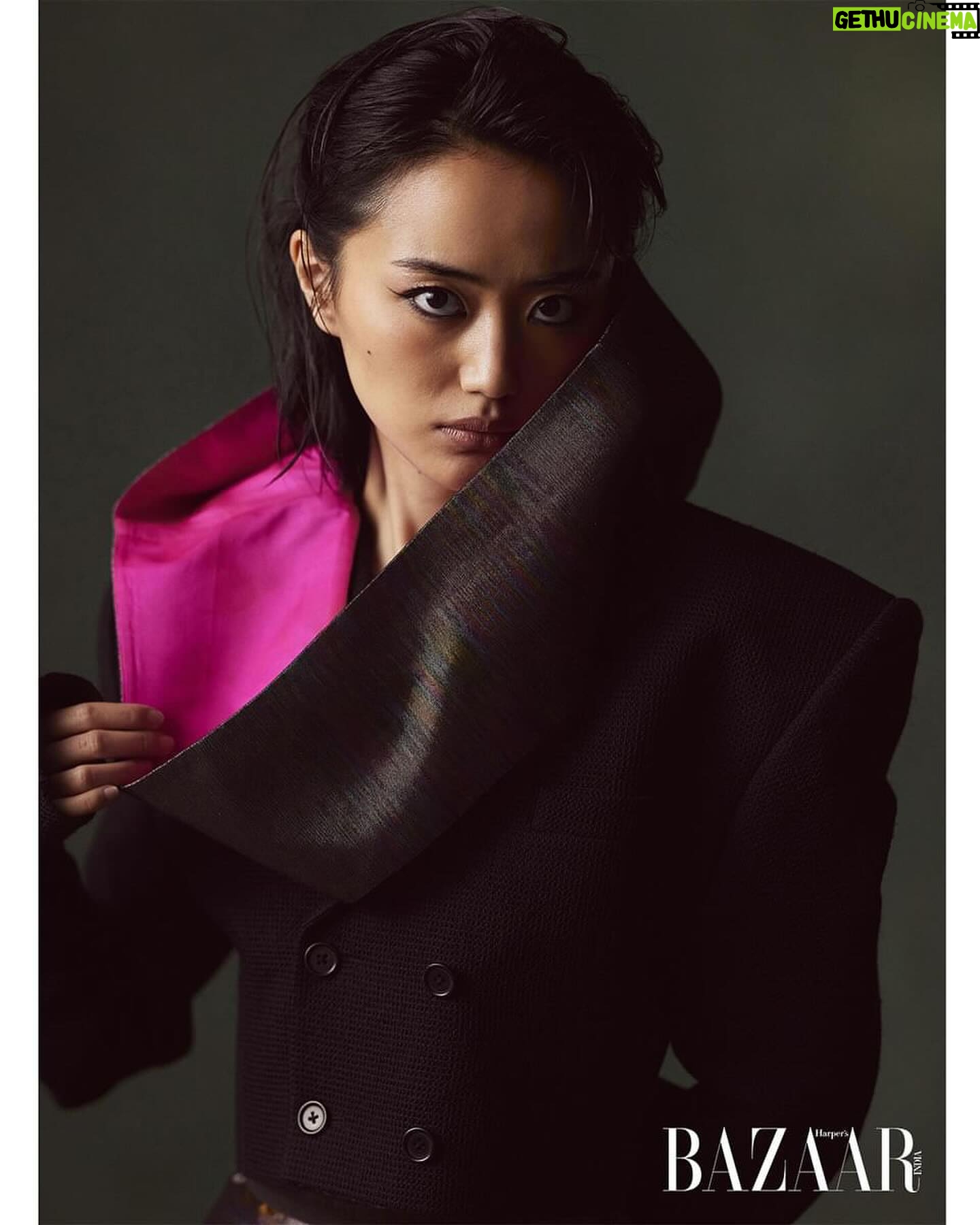 Andrea Kevichusa Instagram - Harper’s Bazaar India. - Special thanks to the stellar team.🧡 Photographed by Anubhav Sood (@anubhav_sood). Styled by Moumita Sarkar (@heysarkar). Model: Andrea Kevichusa (@andreakevichusa) at Anima Creative Management (@animacreatives). Hair: Lalngaihzuali Sailo (@___her.vision___ ) Makeup: Aien Ozukum (@yin.aien) Fashion assistants: Jaishree Chhabra (@jaishreechhabra) and Kanika Singh (@kanika.singh.545). Production: Go Productions (@goproductions.in). Set Design: PropAdda (propadda.me)
