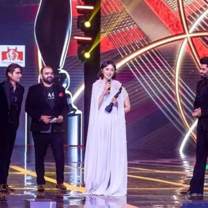 Andrea Kevichusa Instagram - BEYOND grateful!! I had the honour of being awarded the Best Debut Female at the 68th Hyundai @filmfare Awards 2023 for my role as Aido in Anek. 
Thank you to all the people involved in the making of the film!❤️
I am indebted to everyone for all the support I have received in this journey.
