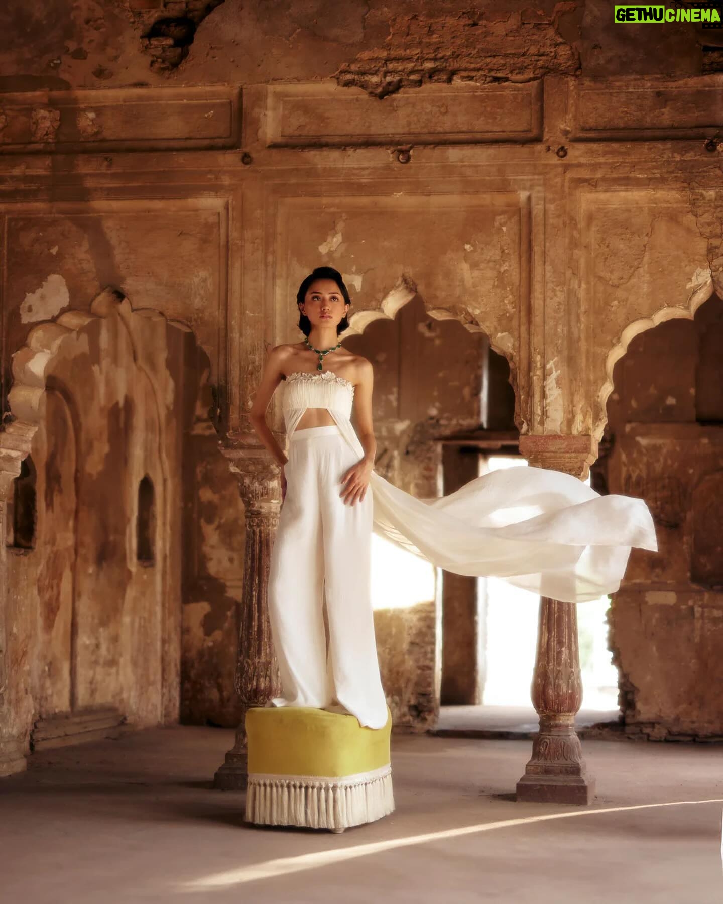 Andrea Kevichusa Instagram - ⋆。゚☁︎。⋆。 ゚☾ ゚。⋆ - The Frou Frou Bride is a celebration of individuality and self-expression, featuring innovative designs that combine traditional bridal elements with edgy, modern aesthetics. . @archanaraolabel Styling and Creative Direction: @gopalikavirmai Assisted by : @withloveriza @__nandinii Lensed By: @vanshvirmani Jewellery : @shivnarayanjewellerspvtltd Videographer : @rishabh_sain_ Make-up: @fashionmakeupbyitikachugh Hair: @satyapverma Talent: @andreakevichusa Agency: @animacreatives Production: @mmcworld_official