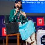 Andrea Kevichusa Instagram - Elated to have had been a part of the panel discussion at Young Leaders Connect, 2022 by @northeastleadersconnect. Also, extremely grateful and honoured to have been presented the NE Young Heroes award by Sir @pemakhandu_bjp Hon’ble CM of Arunachal Pradesh, and Sir @karmaspaljor Editor-in-Chief @east.mojo. - Wearing @lovebirds.studio styled by @edwardlalrempuia.