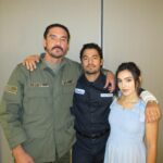 Andrea Londo Instagram - 2023 was the year of the stage debut 🎭 and it makes me so happy that I got to share it with these two @bobbyjuniorsoto @claytoncardenas ! Stills from “Cloud Tectonics” by @fotowill