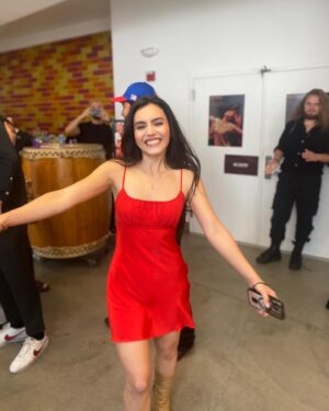 Andrea Londo Instagram - Opening week was beyond anything I could’ve imagined 💐!! I am completely floored by the support we received from everyone in the audience as well as the amazing artists that came out to show us love 🤯❤️‍🔥 — THANK YOU 

As Celestina would say “I will never forget this as long as I live!”