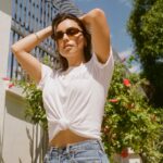Andrea Londo Instagram - CLOUD TECTONICS✨ limited edition T-shirt w/ @brownnproudla Captured on film by @snoopz_visualz — “El amor de toda una vida” —