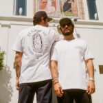 Andrea Londo Instagram - CLOUD TECTONICS✨ limited edition T-shirt w/ @brownnproudla Captured on film by @snoopz_visualz — “El amor de toda una vida” —