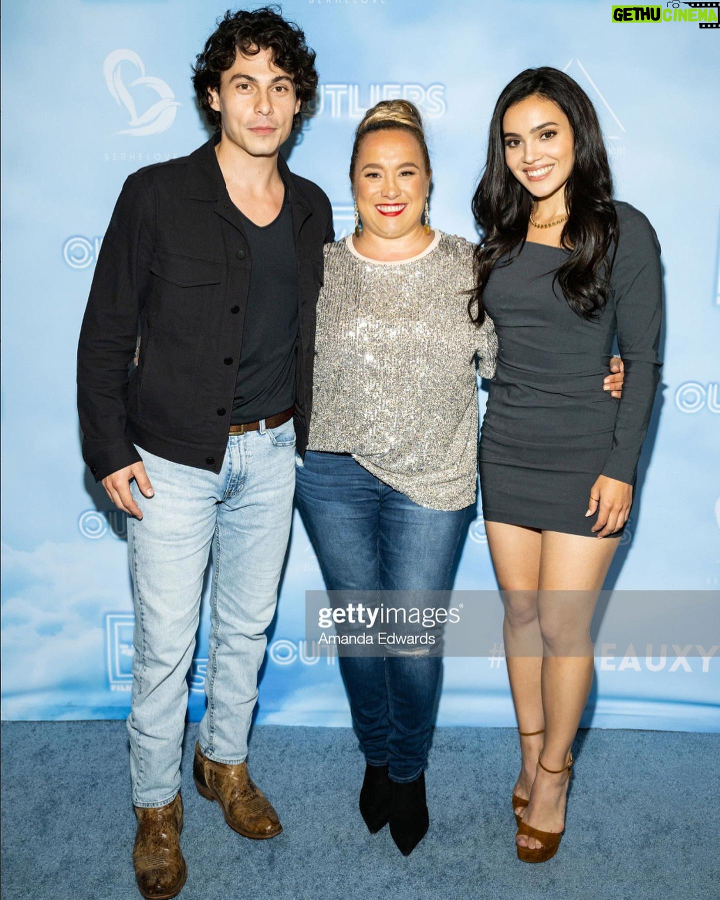 Andrea Londo Instagram - “Micheaux Film Festival” last night for @goodeggfilm 💋 !!