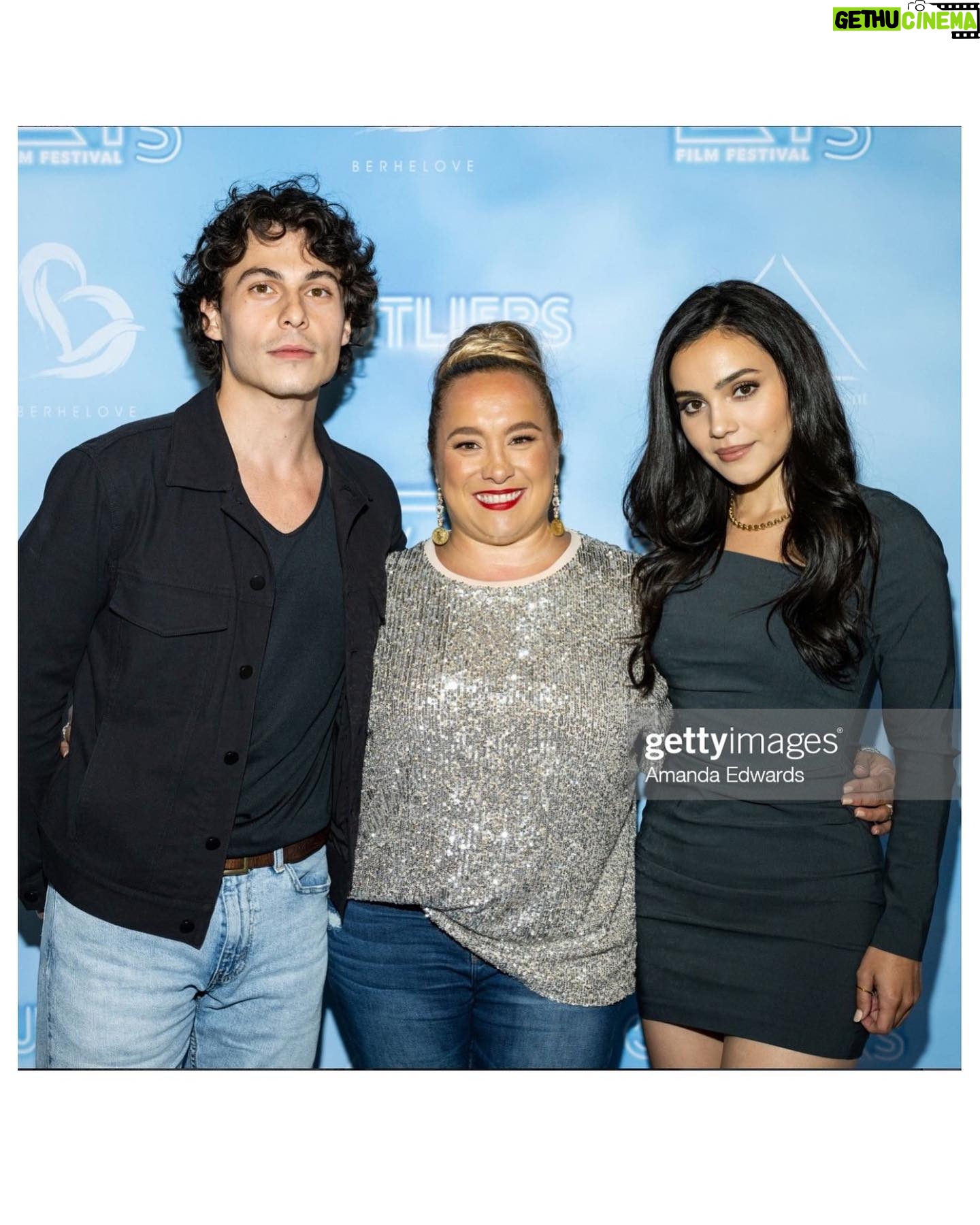 Andrea Londo Instagram - “Micheaux Film Festival” last night for @goodeggfilm 💋 !!