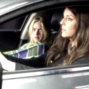 Andrea Parker Instagram - You can't tell from this photo, but cruising around with @itsashbenzo is even more fun than you can imagine! #LetsDoThisBitches #PLL #SaveHanna #MaryDrake