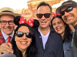 Andrea Parker Instagram - My Birthday week began at #thehappiestplaceonearth at @disneyland with my #bffs ! 🎉

Thank you @jfthreadgill for being such a wonderful friend and the most magical guide for so many years!