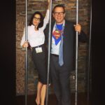 Andrea Parker Instagram - Happy Halloween from Lois and Clark 🎃