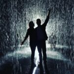 Andrea Parker Instagram - Moved and inspired by the wonder of art and technology colliding in the #RainRoom at #LACMA with my man @empirepix 💞