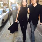 Andrea Parker Instagram - Missing you @empirepix #tbt Walking the streets of #nyc 🍎 on a beautiful day with the love of my life #Everything #ComeHomeSoon
