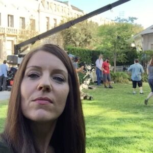 Andrea Parker Instagram - Always fun on set, even by myself #shhhh #MaryDrake #PastorTed #PLL