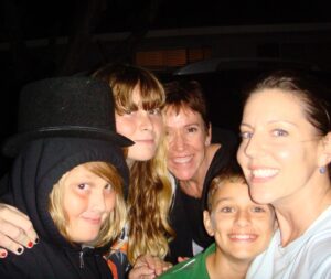 Andrea Parker Instagram - Samson, Tyler, Constance, Dylan & Andy #NationalCousinsDay ♥️