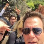 Andrea Parker Instagram – #PLLDOESDISNEYLAND #happiestplaceonearth  #bigthundermountain  @sashapieterse27 @huwcollins @empirepix @hudson_s27 @moll_sohard