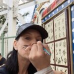 Andrea Parker Instagram - #tbt to the time I insisted on having mouse whiskers painted on my face 🐭 I even captured @empirepix waiting patiently for me in the background #happiestplaceonearth #thepinknosewasasurprise