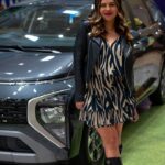 Andrea Quattrocchi Instagram - Hoy conocimos la nueva SUV familiar del team de @hyundaipy 👨‍👩‍👦‍👦 ✨️👌 Para las madres y padres como yo que necesitamos espacio, confort y seguridad, con diseño y tecnología, donde podamos meter los babys seats y la niñera o la abuela, los bartulos como el carrito por ejemplo, ¡acá es! 😅💪🤝