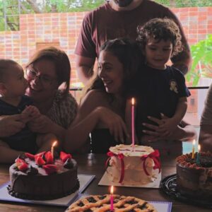 Andrea Quattrocchi Instagram - Como toda buena Aries🔥 amo mi cumple ❤️

Gracias a todos🥹