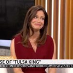 Andrea Savage Instagram - Actor and comedian @andreasavage said she was looking for a role that she hadn’t done before, something that made her “nervous and terrified at the same time.” Enter @paramountplus’ @tulsaking, in which she stars alongside the legendary Sylvester Stallone.