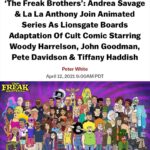 Andrea Savage Instagram - I may not be great at smoking pot without falling out of a bathroom stall pantsless, but this I can hopefully handle! Holy crap, I am sooo excited to join this incredible cast and creative team. What a dream!! More info on where and when soon! @thefreakbrothers @lionsgatetv #Harper #purpleshirt4eva #animation