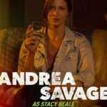 Andrea Savage Instagram - She drinks, she smirks and isn’t afraid of a pulled back hair or a utilitarian khaki jacket. Do not f*!k with Stacy Beale. WE ARE LESS THAN A WEEK AWAY from the premiere of TULSA KING with the inimitable @officialslystallone streaming only on @paramountplus I cannot wait for this! It all begins next Sunday November 13th!! 💃💃 #stacybeale #tulsaking #iamdoingdrammmmmaaaa