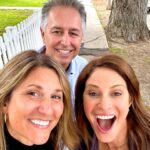 Andrea Savage Instagram - Guys, I had my coffee with the winners of the @tusctogether crew healthcare auction !! And holy shit were they awesome. First of all, Chris and Cory are a legit famous motorcycle power couple!!?? Very sexy kind of power coupling. Do i need to start riding a motorcycle?? @Coryness1 @christinelepera ?? Such a great time! Thank u for my super cute swag and most importantly helping us support our amazing @iatse @teamsters crew healthcare fund!! It really was a blast. #notmurdered #unionsolidarity #newfriends @arlennessmotorcycles @leperaseats @mptf