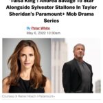 Andrea Savage Instagram - Guys… I have made a very wild left turn!! So, so beyond excited to jump into a new adventure with these monsters of talent @officialslystallone #taylorsheridan & @t_winter1975 (Also I promise I am still doing comedy too. More on that soon! I promise!) So… any recs for Oklahoma City?? 😳🌪 #holyshitballs #lifeiswild #tulsaking @tulsaking #linkinbio