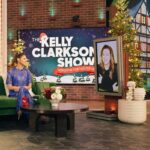 Andrea Savage Instagram - When you do @kellyclarksonshow and @kellyclarkson is getting over COVID 🤣 I had so much gd fun with this lady and with @jewel (!!) on their holiday week, my episode airing TODAY!! I’ll be honest, I don’t know how much of my interview was cleared by standards and practices in the end, but listen, I am who I am. 😳😜 And special 💙 to @raisavanessa and @stuartweitzman for my festive glam! (I lovingly call it Hanukkah chic) And my village who makes me presentable for public!! Love u guys. @taraswennen @dickycollins @juliannekaye #kellyclarksonshow @tulsaking #tulsaking #poddymouth #holidays