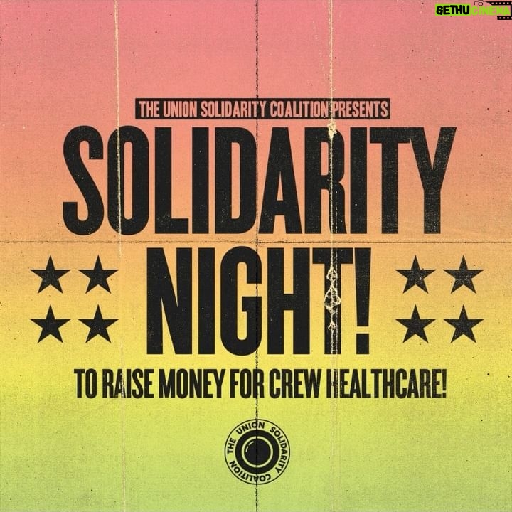 Andrea Savage Instagram - Who is ready to have a fun night and also be a good fucking person?? So I am part of this new coalition @tusctogether and we have put together a fundraiser to raise money to help the IATSE and teamster members who are losing their healthcare coverage due to the studio/union impasse we find ourselves in. We are all in this together and want to do what we can to support all the unions, just as they are supporting us. I will be there and hope you will be too!! So here is the info. RSVP LINK IN MY BIO!! JOIN US FOR A NIGHT OF SOLIDARITY Saturday 7/15 DANCING (yes please!!!!!) DRINKS FOOD TRUCKS DJ SETS LIVE PERFORMANCE BY FISHBONE & TONS OF SPECIAL GUESTS Entry, food & drinks FREE for IATSE & TEAMSTERS! Proceeds benefit crew healthcare. RSVP for the address and tickets at tusctogether.com #UnionStrong #WGAstrike