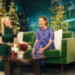 Andrea Savage Instagram - When you do @kellyclarksonshow and @kellyclarkson is getting over COVID 🤣 I had so much gd fun with this lady and with @jewel (!!) on their holiday week, my episode airing TODAY!! I’ll be honest, I don’t know how much of my interview was cleared by standards and practices in the end, but listen, I am who I am. 😳😜 And special 💙 to @raisavanessa and @stuartweitzman for my festive glam! (I lovingly call it Hanukkah chic) And my village who makes me presentable for public!! Love u guys. @taraswennen @dickycollins @juliannekaye #kellyclarksonshow @tulsaking #tulsaking #poddymouth #holidays