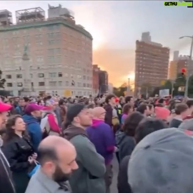 Andreja Pejić - 2.2K Likes - I am so inspired and moved by this massive crowd of Jewish New Yorkers assembling to refuse US backed Israeli attacks on Gaza. “Not in our name.”