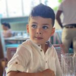 Angélica Celaya Instagram - Y llegaste a tus 5!!!⭐️ Mi amor, mi mejor amigo, mi cómplice en travesuras !!! Gracias Dios mío por darme a mi propio ángel de carne y hueso! 💙 HappyBirthday mi Angel Alessandro Pronto llegaré a celebrarte y darte el mas grande los abrazos !! 💛
