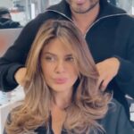Angélica Celaya Instagram – Balayage Brunette Vanilla @angelicacelaya1 🤎💛🧡🤎💛🧡
#Color by @eguzmann 
#hairstyles by @johaestilista 
@olaplex @olaplexenespanol 
@trussmiami @trussmiamisales 
@kust_us 
#balayage #brunettebalayage #brunette #highlights #armandeusbrickell #angelicacelaya