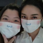 Angel Han Instagram - 可愛的口罩😍😍😍