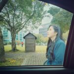 Angel Han Instagram – 嗯。我睜大眼睛在發呆😶