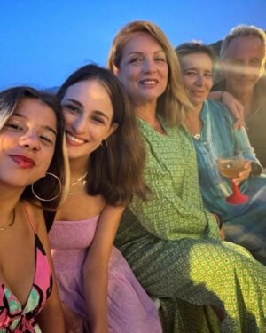 Angela Gerekou Instagram - Βραδιά με φίλους! ❤️⭐️
