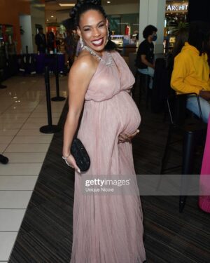 Angela Lewis Instagram - Just sharing lewks from my @paffnow honor. An amazing day! It takes a village 🙌🏾✨🥰

DRESS|  ANGELIKA JOSEFCZYK @angelikajosefczyk
EARRINGS/ CLUTCH | KAMAL BEVERLY HILLS @kamalbeverlyhills
HAND CHAIN | MANSHAA THE 
DESIGNER STUDIO @manshaaobsession 
NECKLACE | ANNA ZUCKERMAN @annazuckerman
HEELS| JIMMY CHOO @jimmychoo

STYLIST | AMBIKA SANJANA @styledbyambika
TAILOR| DARIA @mrsjun.linen
STYLIST ASSISTANT|
MYKE LUND @mykelund
DYLAN PEFFER @dylanpeff23

HAIR| @itsraela
MAKEUP| @shannonpezzetta