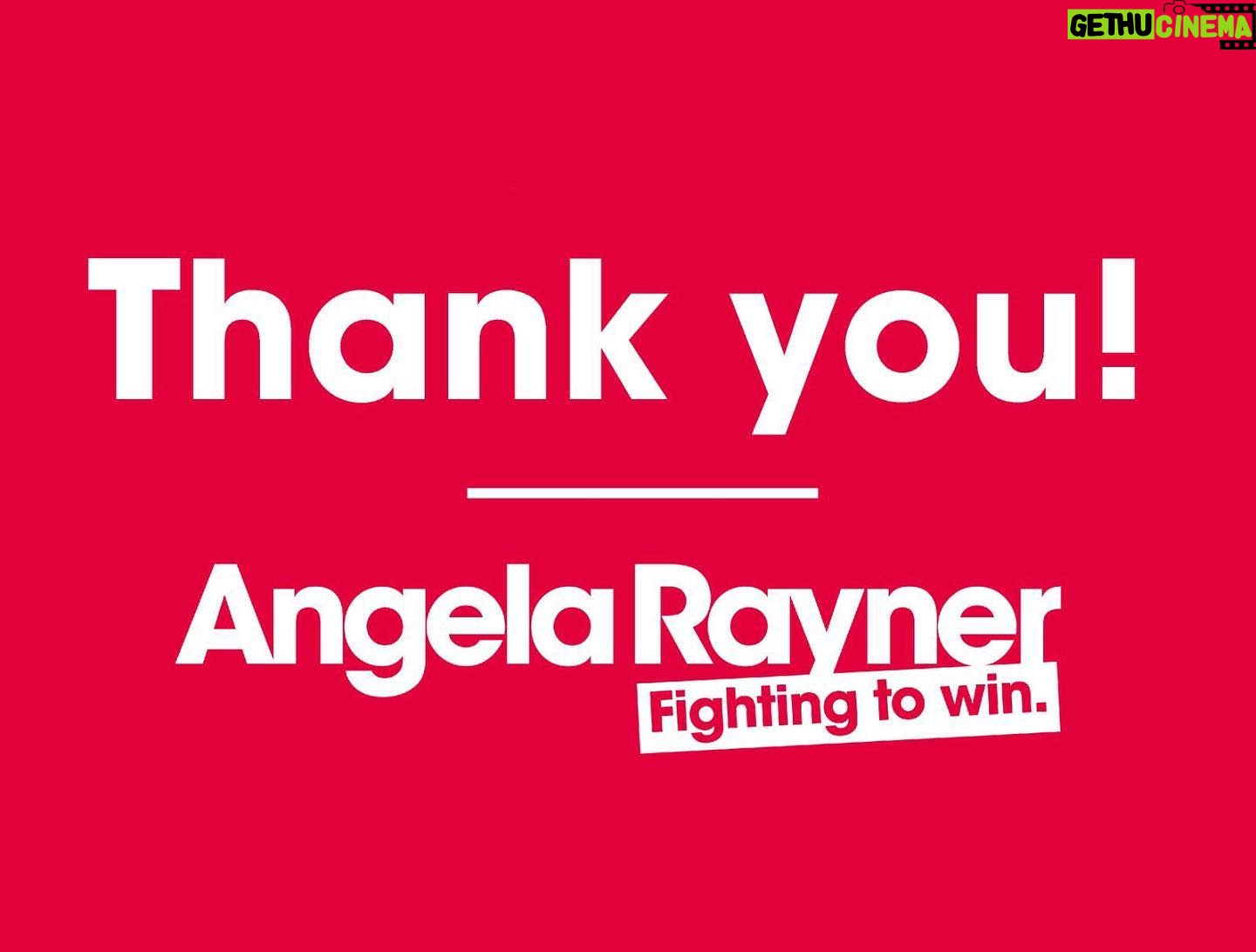 Angela Rayner - 3.1K Likes - Thank you to everyone from the bottom of my heart, I promise I will do everything to repay your trust!✊I know we face a long and difficult road ahead but it’s our responsibility to offer the better future that the citizens of our country deserve❤️
