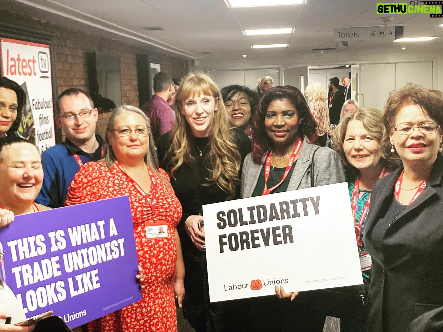 Angela Rayner - 5.3K Likes - I was born in Stockport but I was raised in UNISON.
Great to be with friends old and new at #tuc22 this week.
@unisontheunion @tradesunioncongress
@labourunionsuk
#tradeunion #labour
#labourparty #tuc22
#newdealforworkingpeople